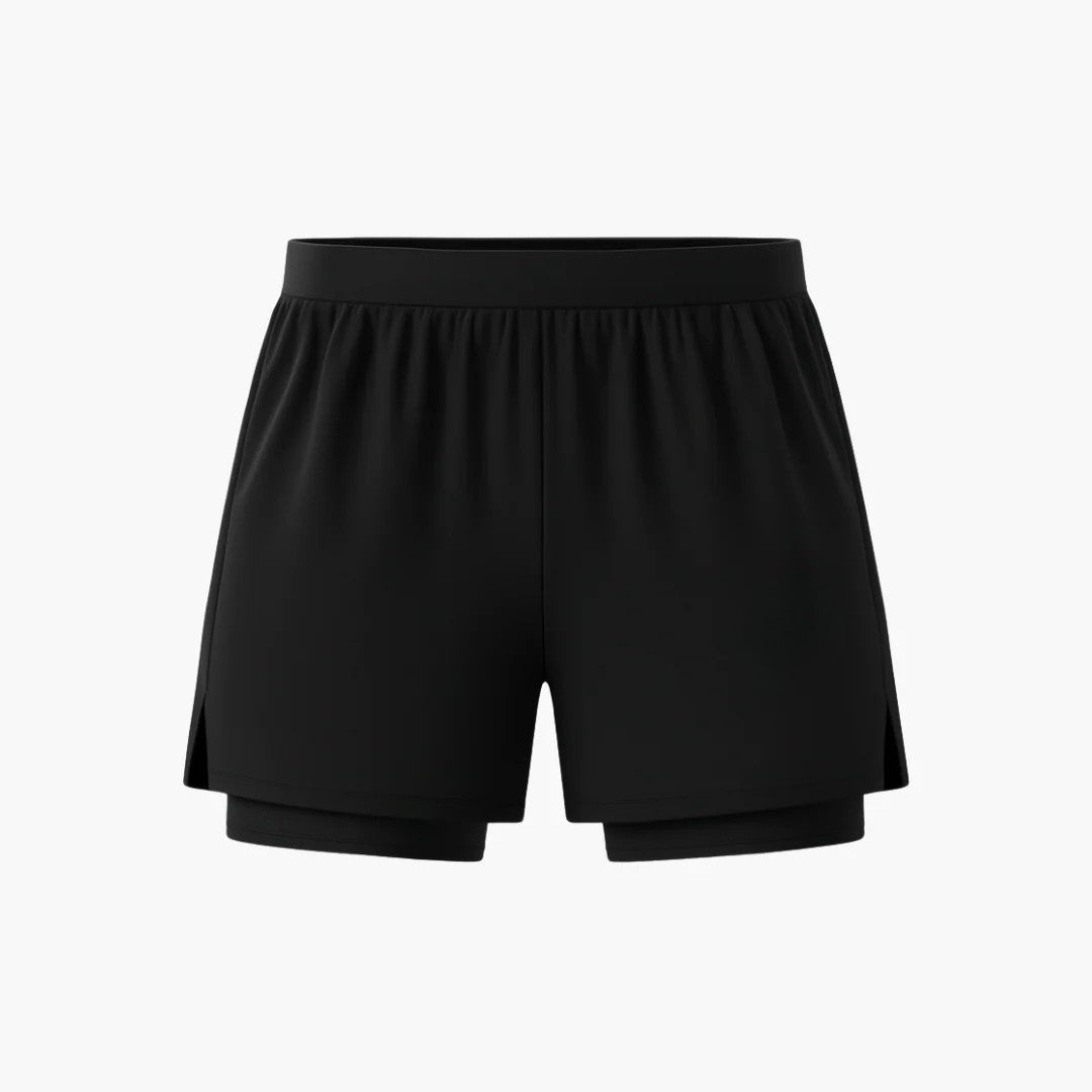 Short 2 en 1 Flytex avec Compression Intégrée - Performance Maximale